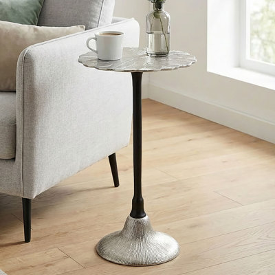 Pedestal End Table