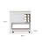 Rolling Bar Cart With Wine Storage-119018705-119018708