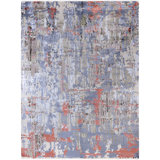Overdyed One-of-a-Kind 9' 2" X 12' 2" Hand Knotted Area Rug