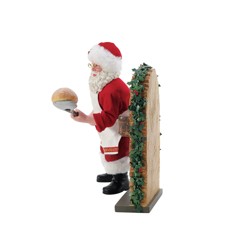 Bon Appetit  North Pole Bakery Santa 10in