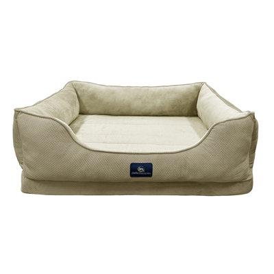 Serta Ortho Cuddler Bolster Pet Bed