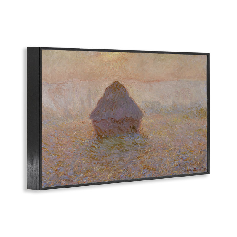 Giclée classique par Mon1000paintings, Giclée encadrée noir minuit, H 20 po x l 30 po