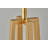Frankfurt Sandali 58.5'' Gold Traditional Floor Lamp