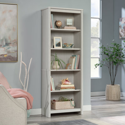 Dover Edge 5-Shelf Bookcase In Glacier Oak