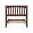 Worreno Mission Low Profile Solid Wood Platform Bed