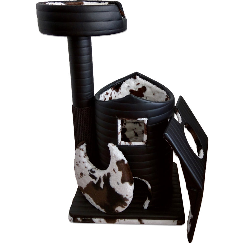 Habitation pour chat 41 "Queens's Kastle, Noir