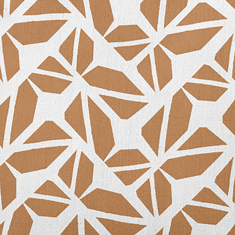 Housse et insert de coussin décoratif en polyester pour intérieur / extérieur E par Design, 18 po x 18 po, Caramel