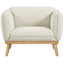 Lissner 40.5" W Boucle Fabric Chair-86183740