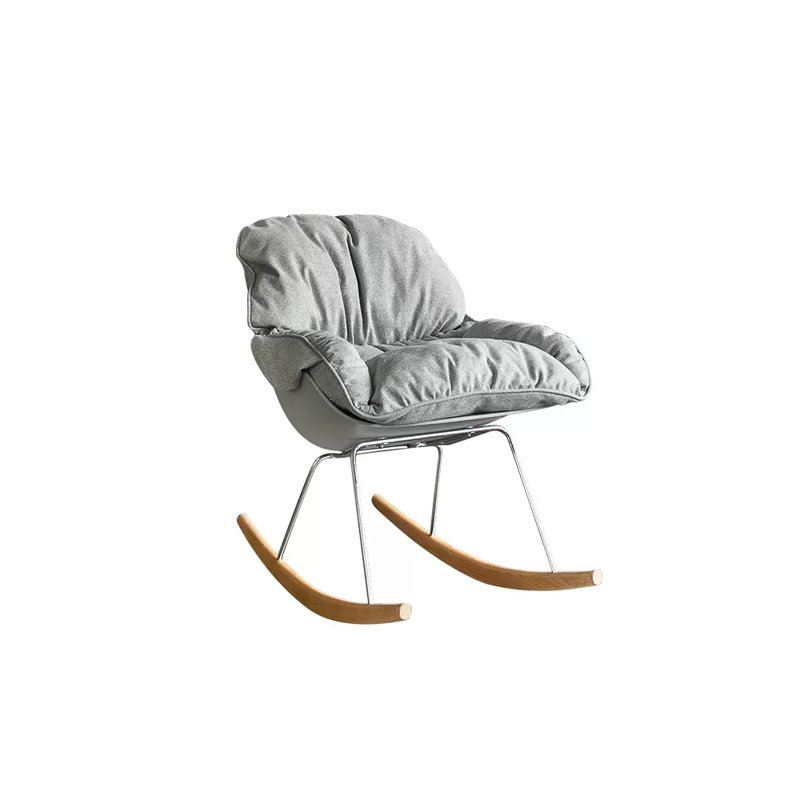 Chaise berçante Minimalist Home, Gris