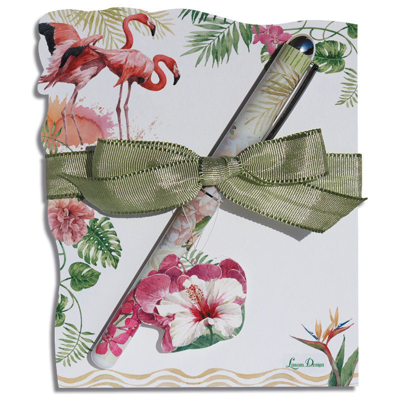 Tropical Paradise Die-Cut Notepad