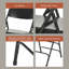 Chaise pliante empilable en métal Bernadine-98678588