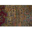 Tapis oriental à teinture végétale 12 x 18