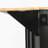 Kitchen Cart With Rubber Wood Drop-Leaf Countertop, Cabinet Door Internal Storage Racks-1221890632