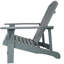 Chaise Adirondack en bois massif Candelario-807692155