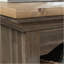 Bureau en L, finition brune