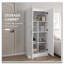 Armoire de rangement de 71 po de hauteur avec tablettes de rangement mobiles