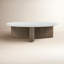 Huntington Marble Top Single Coffee Table-97705380