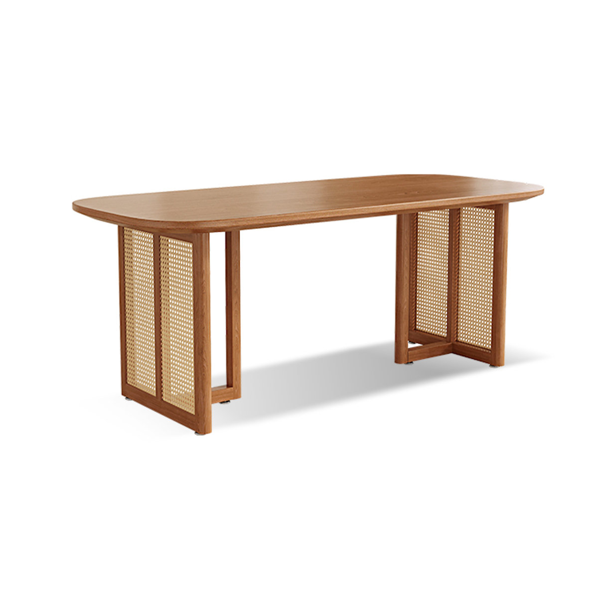 Bayou Breeze Brown Rectangular Solid Wood Butterfly Leaf Dining Table ...