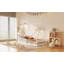 Lit simple en bois avec clôture-1505393221
