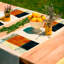 Napperon abstrait en polyester