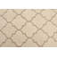 Tapis treillis rectangulaire moderne touffeté à la main Jashya 5 pi x 8 pi crème