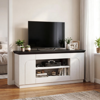 Meuble télé 70 po avec lumières Farmhouse