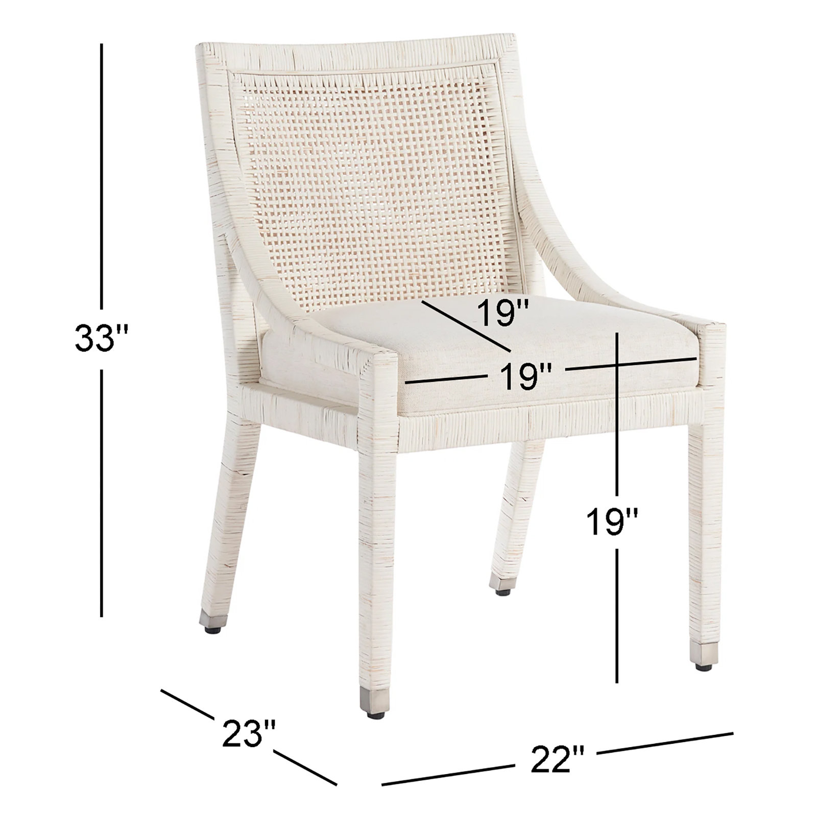 Rosalie Cane Dining Chair