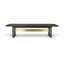 Banc en bois massif et béton Masanori