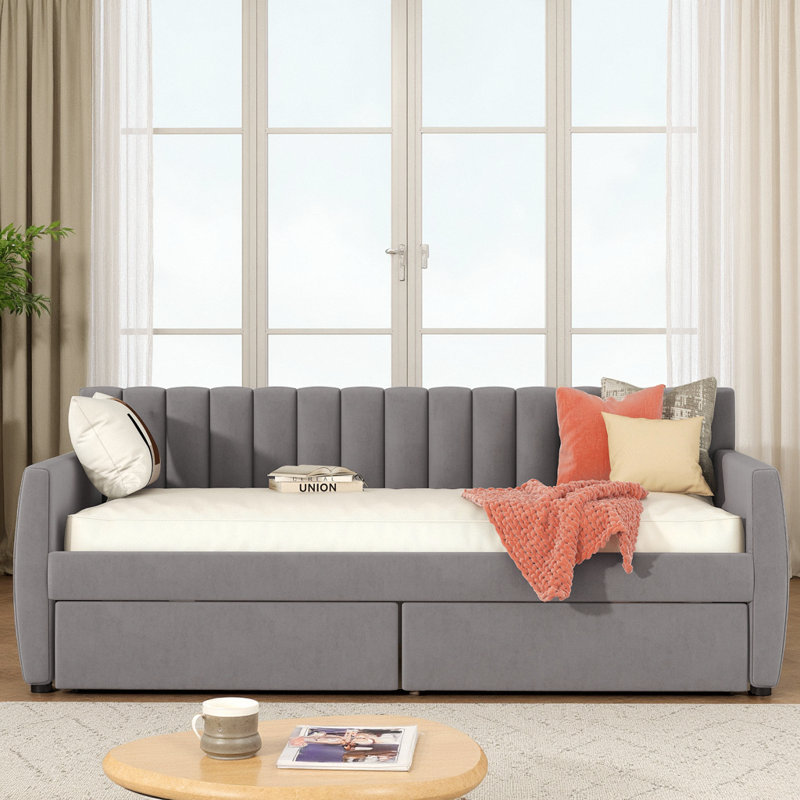 Lit de jour Elegant Classic, Gris