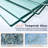48" W x 76" H Frameless Rolling Shower Door Sliding Tempered Glass Shower Door Bathroom Glass Door-121903883