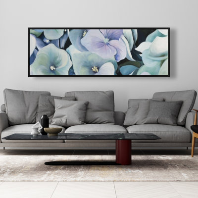 Hydrangea Plant Print On Canvas