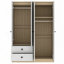 Garde-robe 4 portes