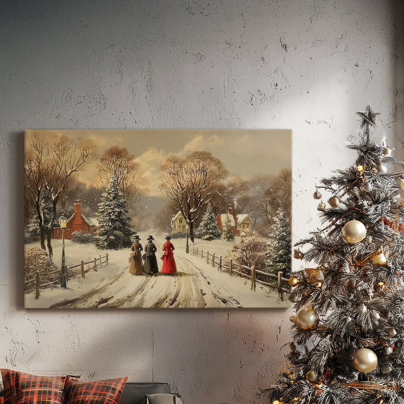 Candlelit Promise-Premium Gallery Wrapped Canvas, 12" H x 8" W