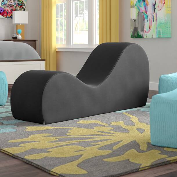 Zinus Lotus Upholstered Chaise Lounge & Reviews | Wayfair