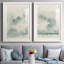 «Ocean Impression I» par Ocean Impression I - impression sur toile encadrée 2 pièces-2087602513-2087602512