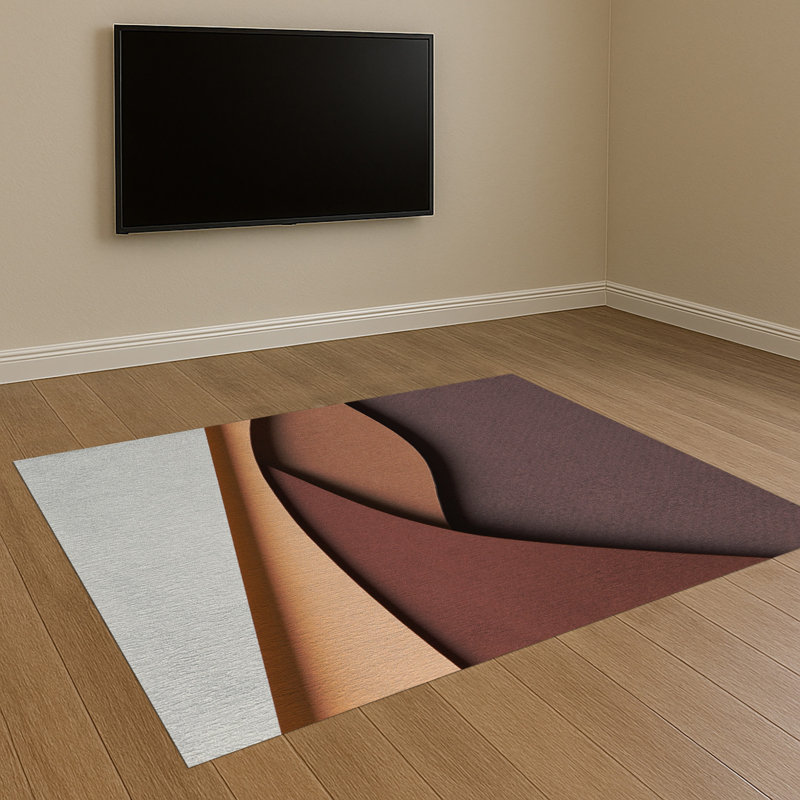 Geometric Area Rug, Rectangle 90 x 150 cm
