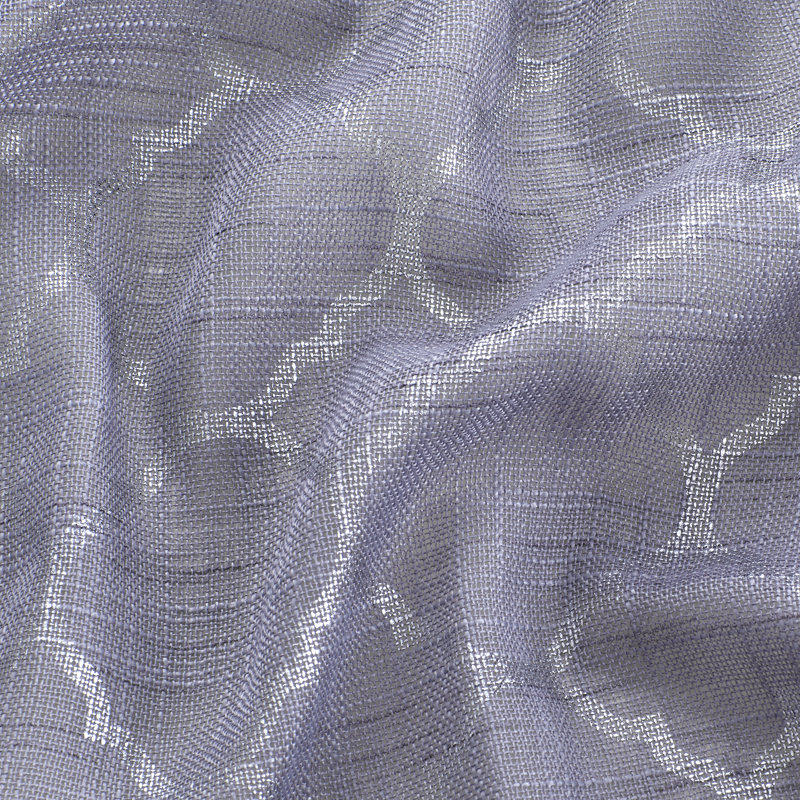 Dalaigh Semi Sheer Curtain Pair, Gray