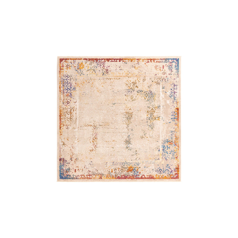 Shona Oriental Indoor Rug, Square 7'10"