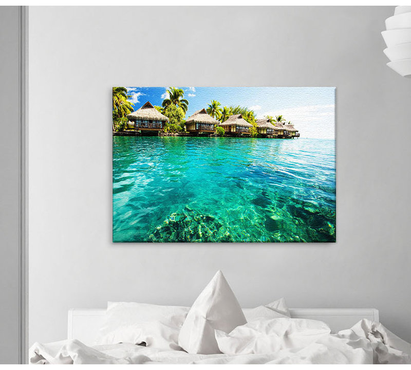 Print on Canvas, 100cm L x 150cm W x 2cm D, Premium