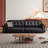 French-style Light Luxury Black Sofa