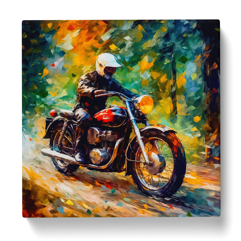 Modern Wall Art - Wrapped Canvas, 35cm H x 35cm W x 3cm D