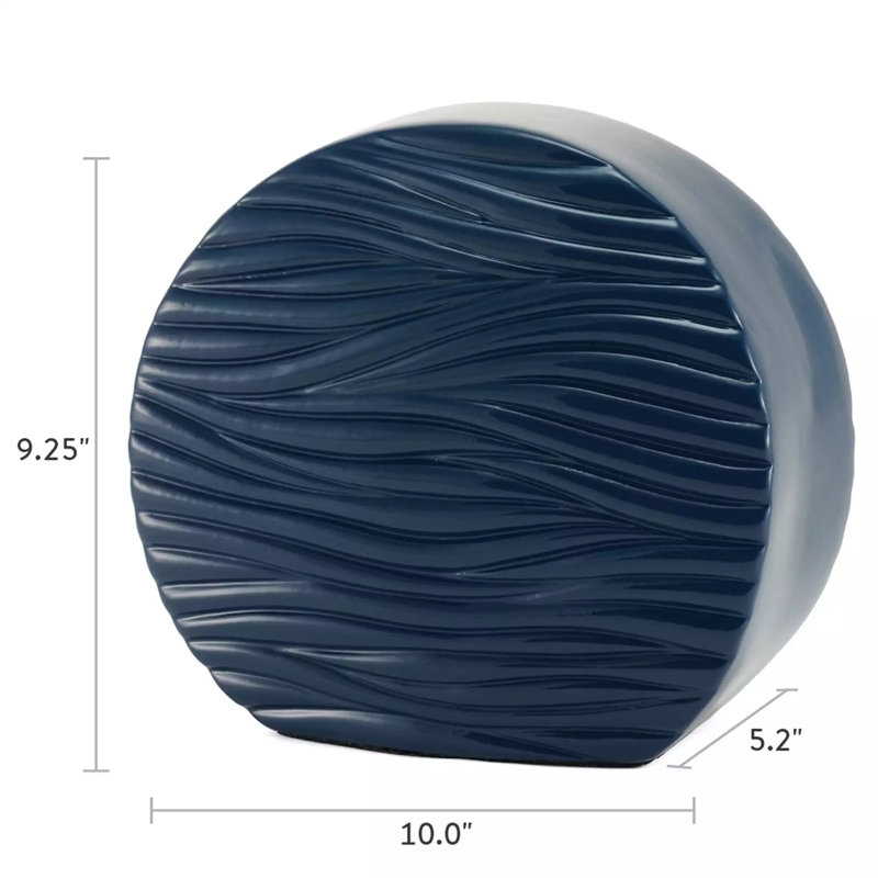 Urne Windham Soft Waves, Bleu