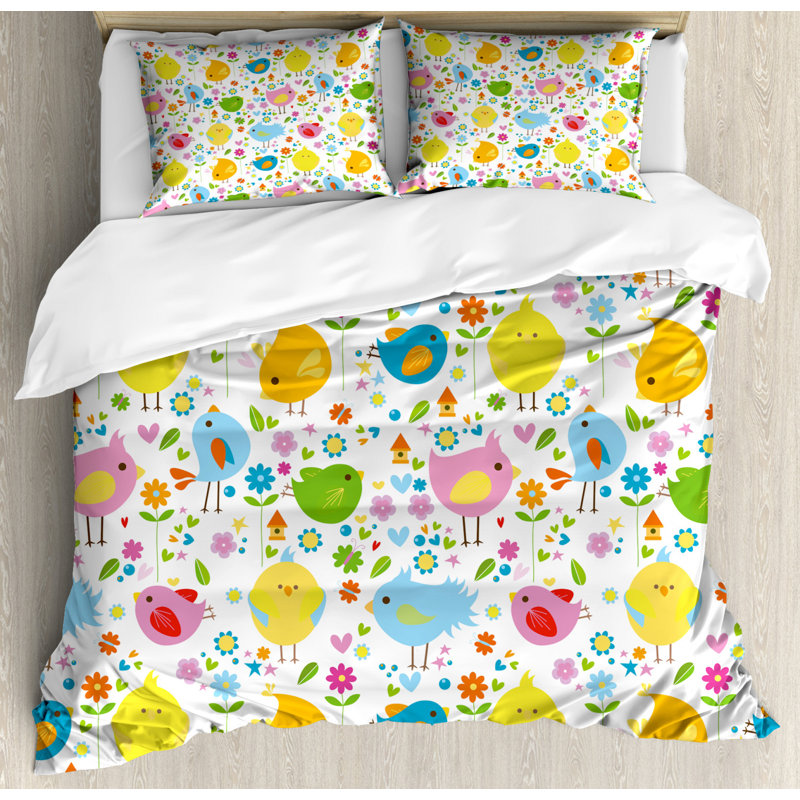 Perreault 260 TC Duvet Cover Set, Kingsize - 2 Standard Pillowcases