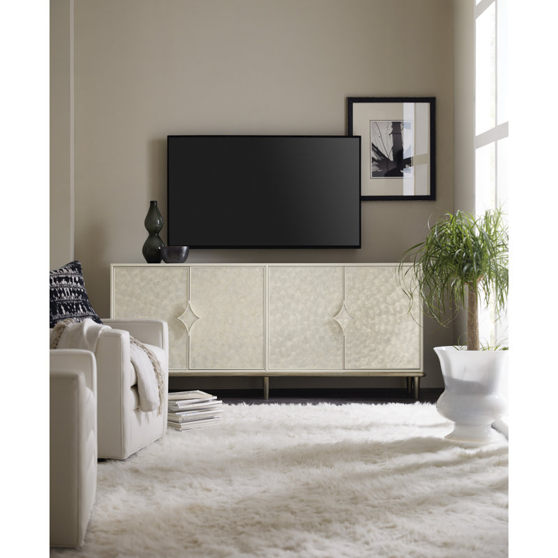 Cayden Capiz Shell Entertainment Console