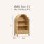 Bondi Assembled Bookcase