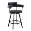 Tabouret de comptoir pivotant 26 po Rozie-1600544122