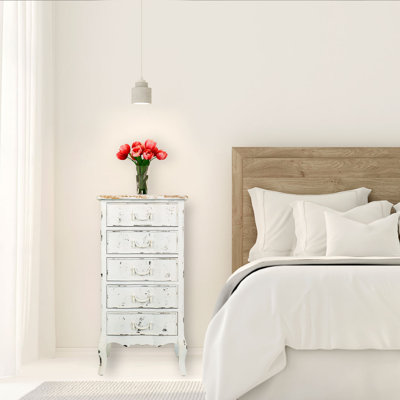 Pulbrough 50cm W 5 - Drawer Chest of Drawers