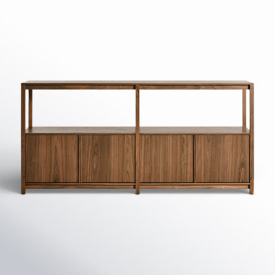 Open Plan Oak Bookcase