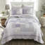Collection de courtepointe lavande rose