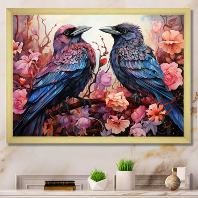 Crow Fantasy Royals II - Animals Canvas Prints